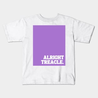 Purple Alright Treacle Kids T-Shirt